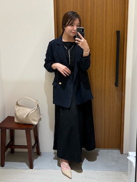 「お仕事スタイル」｜Fukuda Hinakoさん（レディース・159cm）の春コーディネート