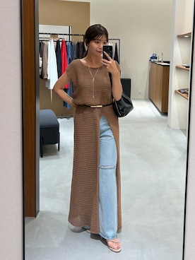 Fukuda Hinakoさん(レディース・159cm)の夏コーディネート