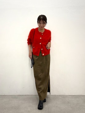 Fukuda Hinakoさん(レディース・159cm)の秋コーディネート