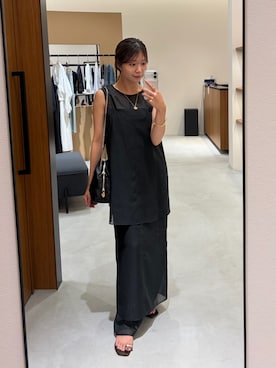 Fukuda Hinakoさん(レディース・159cm)の夏コーディネート