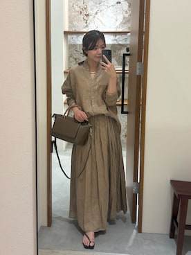 Fukuda Hinakoさん(レディース・159cm)の春コーディネート
