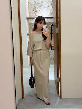 Fukuda Hinakoさん(レディース・159cm)の夏コーディネート