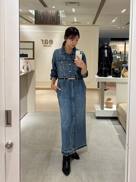 Fukuda Hinakoさん（レディース・159cm）の秋コーディネート