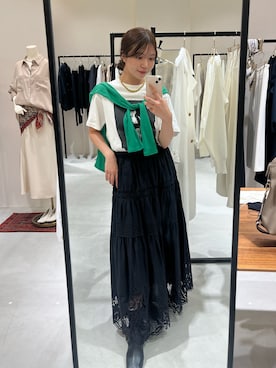 Fukuda Hinakoさん（レディース・159cm）の春コーディネート