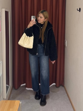 miiiyugramさん(レディース・165cm)の冬コーディネート