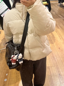 saaaki0217さん（レディース・160cm）の冬コーディネート