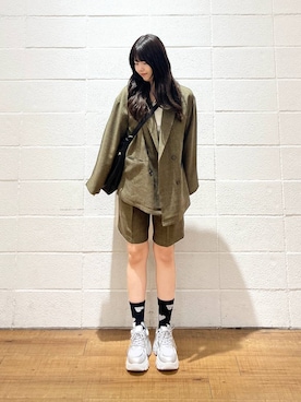 saaaki0217さん(レディース・160cm)の冬コーディネート