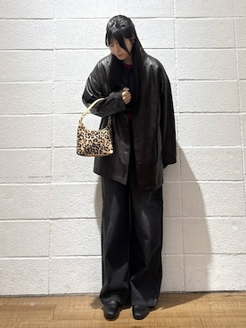 「アイテム（カバーオール）」を使った、saaaki0217さん（レディース・160cm）の秋コーディネート