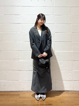 saaaki0217さん（レディース・160cm）の冬コーディネート