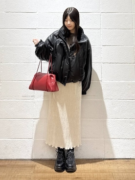 「アイテム（キーホルダー）」を使った、saaaki0217さん（レディース・160cm）の秋コーディネート