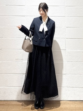 saaaki0217さん（レディース・160cm）の冬コーディネート