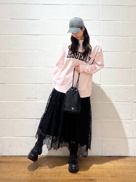 saaaki0217さん(レディース・160cm)の冬コーディネート