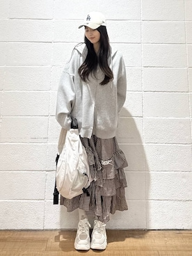 saaaki0217さん（レディース・160cm）の春コーディネート