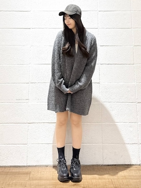 「おでかけ」｜「アイテム（キャップ）」を使った、saaaki0217さん（レディース・160cm）の秋コーディネート