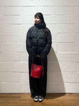 「新作」｜「アイテム（ブルゾン）」を使った、saaaki0217さん（レディース・160cm）の冬コーディネート