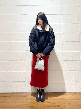 saaaki0217さん（レディース・160cm）の冬コーディネート