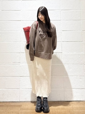 「アイテム（財布/小物）」を使った、saaaki0217さん（レディース・160cm）の秋コーディネート