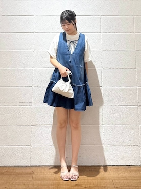 saaaki0217さん(レディース・160cm)の夏コーディネート