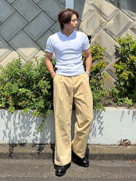 岡本幸大さん(メンズ・172cm)の春コーディネート