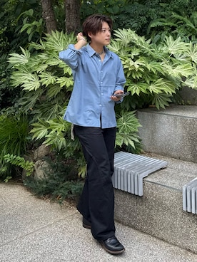 岡本幸大さん(メンズ・172cm)の夏コーディネート