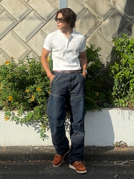 岡本幸大さん（メンズ・172cm）の夏コーディネート