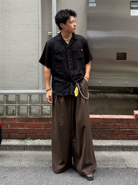 岡本幸大さん（メンズ・172cm）の夏コーディネート