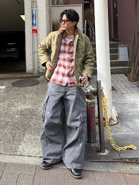岡本幸大さん（メンズ・172cm）の冬コーディネート