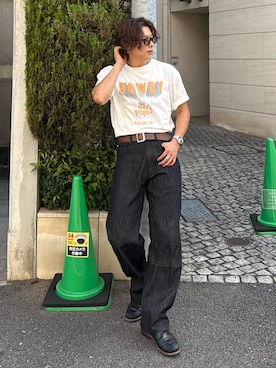 岡本幸大さん(メンズ・172cm)の夏コーディネート