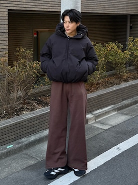 岡本幸大さん（メンズ・172cm）の冬コーディネート