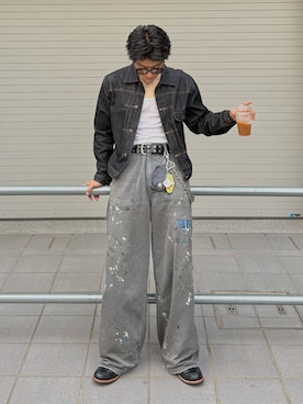 岡本幸大さん（メンズ・172cm）の秋コーディネート