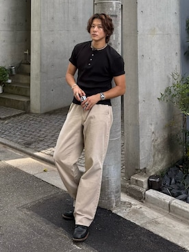 岡本幸大さん（メンズ・172cm）の夏コーディネート