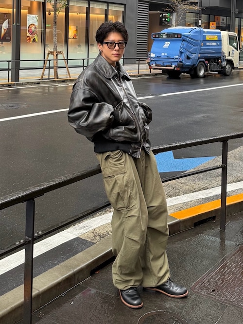 UNISEX》Sheep Leather Mouton G-1 Flight Jacket/シープレザー