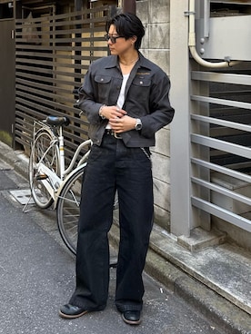 岡本幸大さん(メンズ・172cm)の春コーディネート