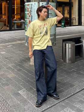 岡本幸大さん(メンズ・172cm)の夏コーディネート