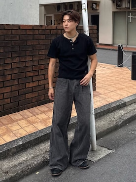 岡本幸大さん（メンズ・172cm）の夏コーディネート