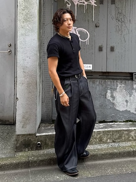 岡本幸大さん（メンズ・172cm）の夏コーディネート