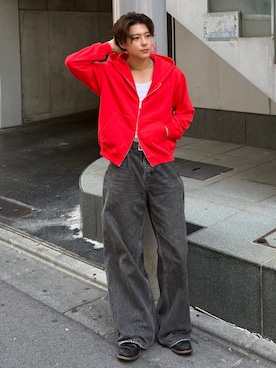 岡本幸大さん(メンズ・172cm)の秋コーディネート
