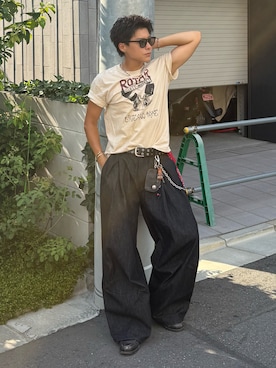 岡本幸大さん（メンズ・172cm）の夏コーディネート
