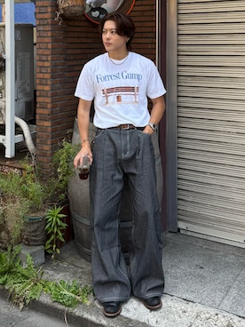 岡本幸大さん(メンズ・172cm)の春コーディネート