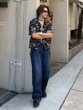 岡本幸大さん（メンズ・172cm）の夏コーディネート