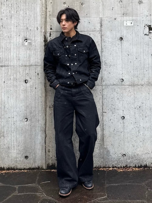 コーティングデニムジャケット 14oz Wax Coated Denim Jacket / 14オンスワックスコーティングデニム