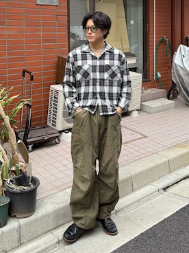 岡本幸大さん（メンズ・172cm）の春コーディネート