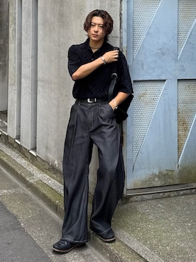 岡本幸大さん（メンズ・172cm）の夏コーディネート