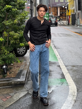 岡本幸大さん(メンズ・172cm)の夏コーディネート