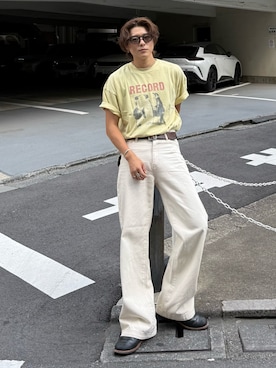 岡本幸大さん（メンズ・172cm）の夏コーディネート