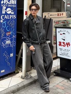 岡本幸大さん(メンズ・172cm)の秋コーディネート