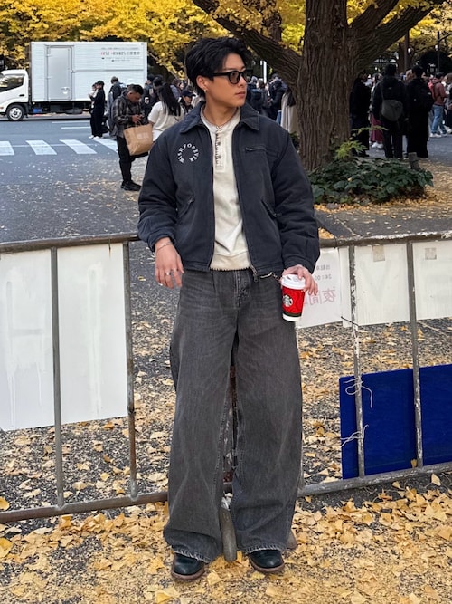 DAIRIKU / ダイリク 'Wide' Vintage Denim Pants（デニムパンツ