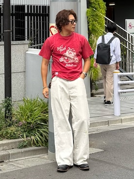 岡本幸大さん(メンズ・172cm)の夏コーディネート