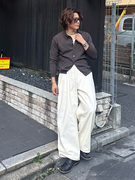 岡本幸大さん（メンズ・172cm）の夏コーディネート