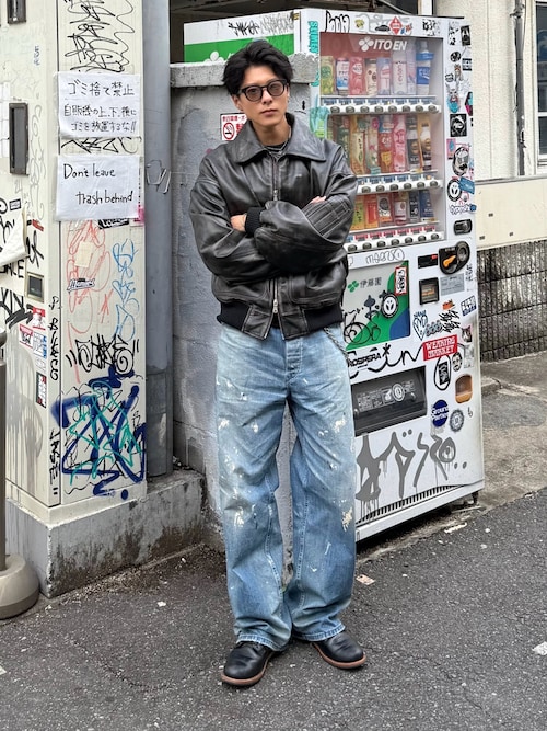 UNISEX》Sheep Leather Mouton G-1 Flight Jacket/シープレザー